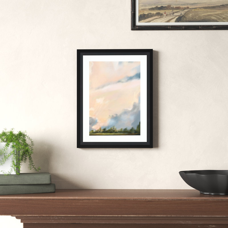 Birch Lane™ Cloud II by Miraval - Picture Frame Graphic Art